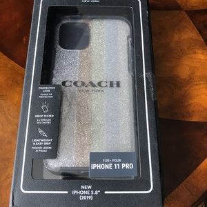 COACH Glitter Phone case